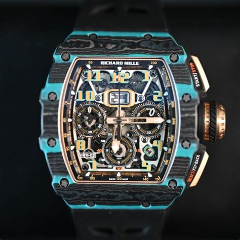 richard mille turquoise|Richard Mille watches.